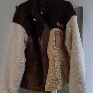 Men's Two-Tone Sherpa Jacket